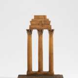 Cork model of the Temple of Castor and Pollux in Rome - photo 3