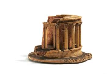 Cork model of the Temple of Vesta in Tivoli