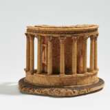 Cork model of the Temple of Vesta in Tivoli - фото 3