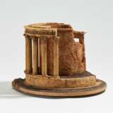 Cork model of the Temple of Vesta in Tivoli - фото 4