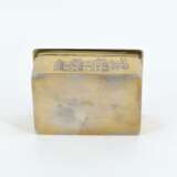 Two exquisite gilt silver and glass snuffboxes with cityscapes of rome in micro mosaic - фото 4