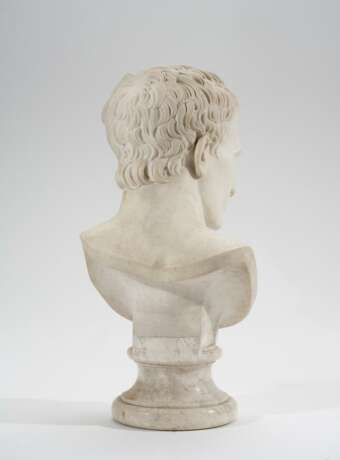 Monumental white marble bust Napoleon I. Bonaparte as Mars Pacificus - фото 3