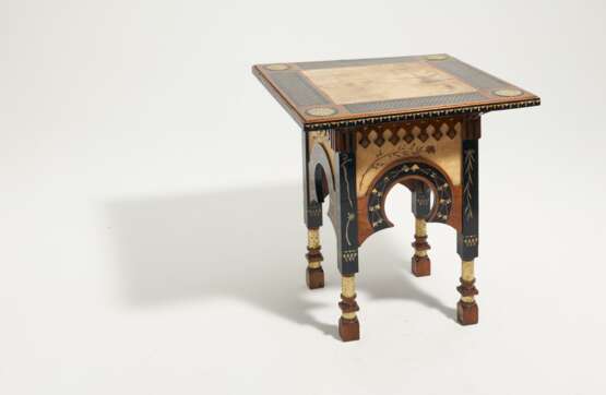 Rare decorative walnut table - Foto 3
