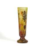 Large glass vase "Mûres" - photo 1