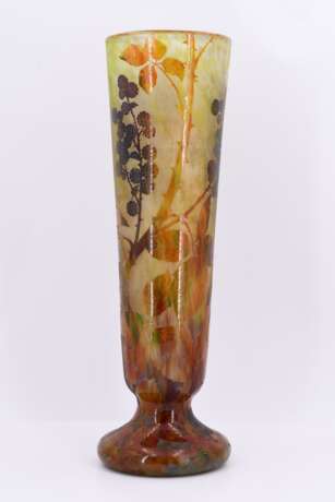 Large glass vase "Mûres" - фото 2