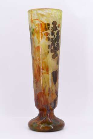 Large glass vase "Mûres" - photo 4