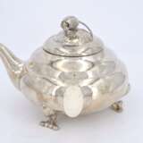 Three-piece silver and ivory tea set "Blossom" - photo 2
