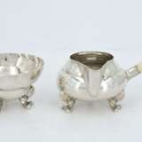 Three-piece silver and ivory tea set "Blossom" - photo 8