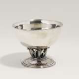 Footed silver bowl "Louvre" - Foto 4