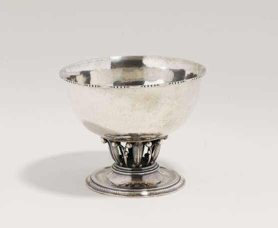 Footed silver bowl "Louvre" - photo 4