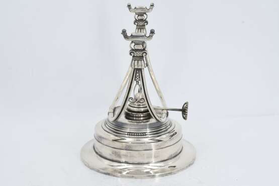 Silver kettle on rechaud "Cosmos" - photo 4