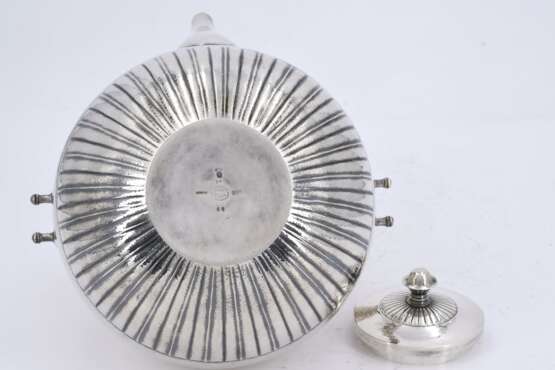 Silver kettle on rechaud "Cosmos" - photo 7
