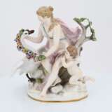Porcelain figurine of Leda with the swan - Foto 2