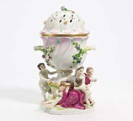 Porcelain potpourri-vessel "Love"