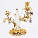Pair of figural porcelain candle sticks - photo 9