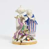 Porcelain group "The Love Trial" - photo 1