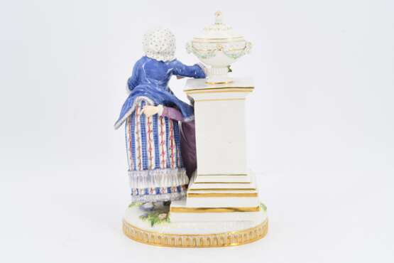 Porcelain group "The Love Trial" - photo 4