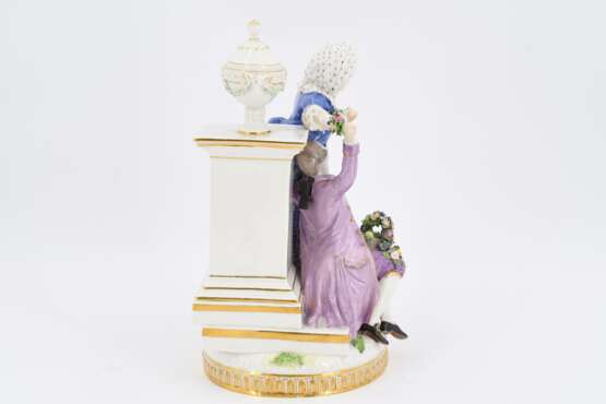 Porcelain group "The Love Trial" - photo 5