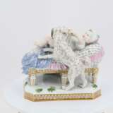 Porcelain group "The gentleness of childhood" - photo 4