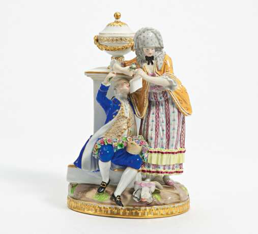 Porcelain ensemble "The love trial" - photo 1