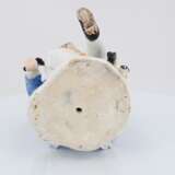 Porcelain figurine of beggar with hurdy gurdy - Foto 6