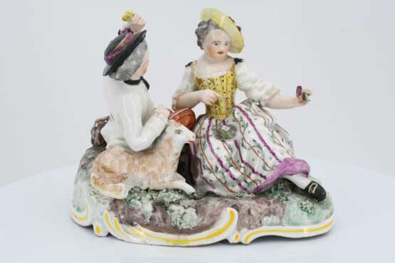 Porcelain shepherd couple - Foto 2