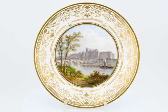 Porcelain plate with cityscape - Foto 2