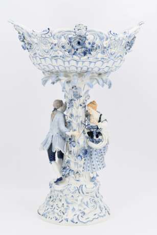 Porcelain centerpiece with couple - Foto 2