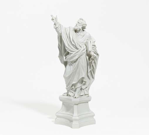 Porcelain figurine of the evangelist Peter - photo 1