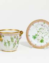 Porcelain plate and bottle cooler 