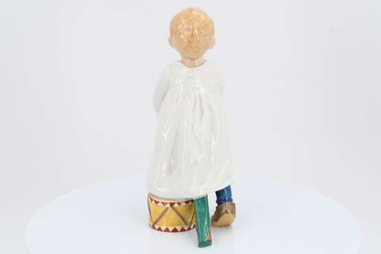 Porcelain figurine of boy with drumstick and drum - Foto 4