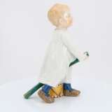 Porcelain figurine of boy with drumstick and drum - Foto 5