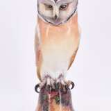 Porcelain figurine of barn owl - фото 2