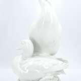 Large porcelain duck couple - фото 2