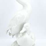 Large porcelain duck couple - photo 3