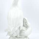 Large porcelain duck couple - photo 4
