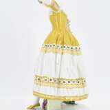 Porcelain figurine of Fanny Elßler dancing Cachuca with castanets - фото 3