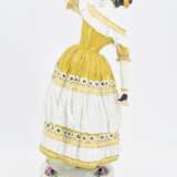 Porcelain figurine of Fanny Elßler dancing Cachuca with castanets - Foto 4