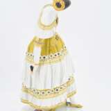 Porcelain figurine of Fanny Elßler dancing Cachuca with castanets - Foto 5