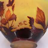 Glass bowl with floral décor - фото 6