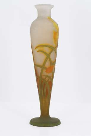 Glass vase "Narcisses" - фото 4