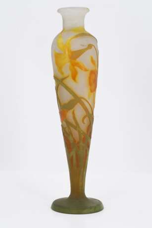 Glass vase "Narcisses" - фото 5