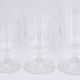 Set of champagne, wine and water glasses - photo 4