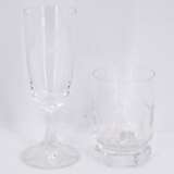 Set of champagne, wine and water glasses - photo 9