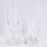 Set of champagne, wine and water glasses - photo 10