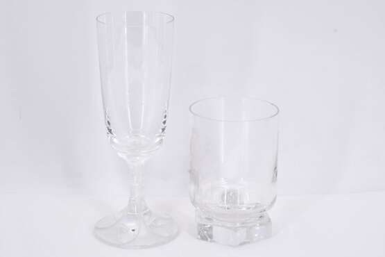 Set of champagne, wine and water glasses - Foto 10