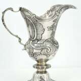 Silver helmet shaped jug with rocaille décor - фото 2