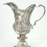 Silver helmet shaped jug with rocaille décor - фото 4