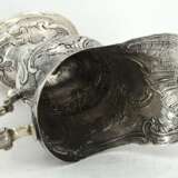 Silver helmet shaped jug with rocaille décor - фото 6