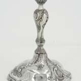 Rococo silver candlestick - photo 5